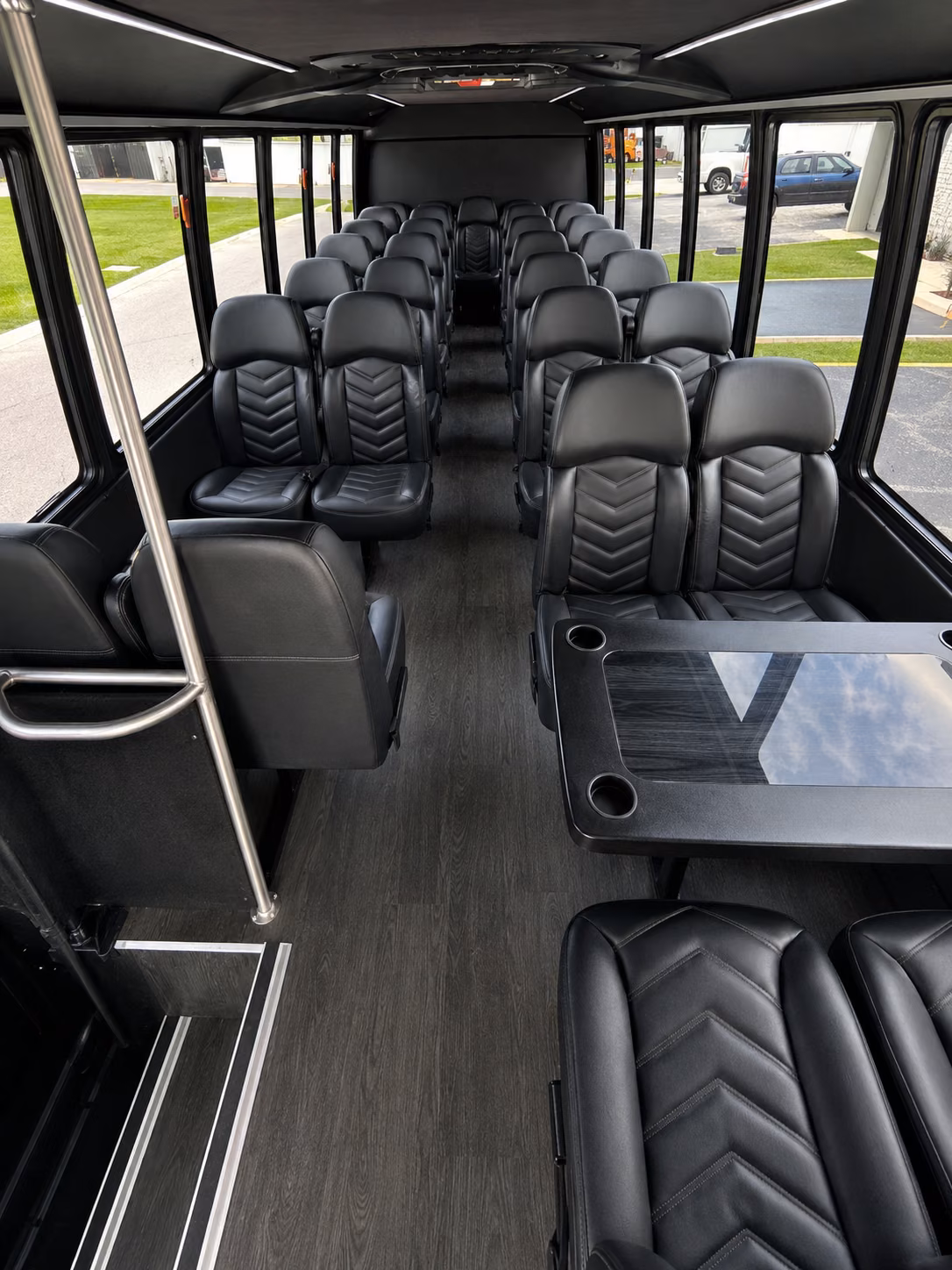 bozeman employee transportation onboard seating