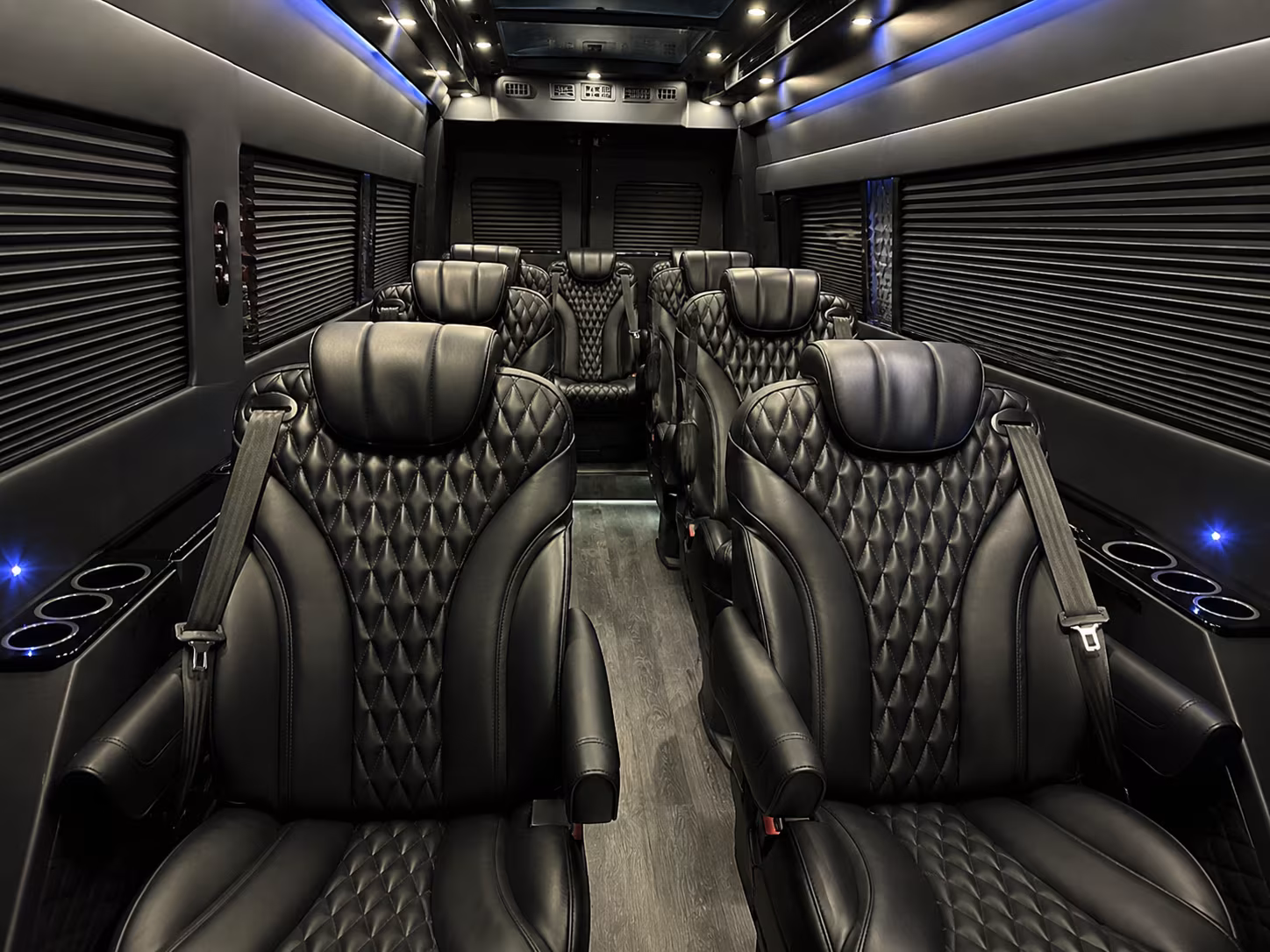 bozeman wedding transportation onboard seating