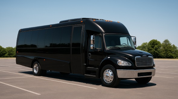 Exterior of Charter Bus Company Pocatello's 18 Passenger Minibus in Pocatello