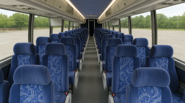 bozeman 50 passenger charter bus rental